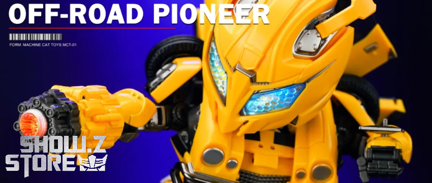 Machinecat Toys MCT-01 Off-Road Pioneer Bumblebee - View 1 Machinecat Toys MCT-01 Off-Road Pioneer Bumblebee - View 1