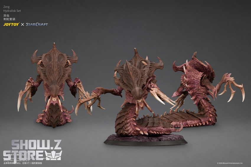 JoyToy JT05206 1/25 STARCRAFT Zerg Hydralisk Set - View 2 JoyToy JT05206 1/25 STARCRAFT Zerg Hydralisk Set - View 2