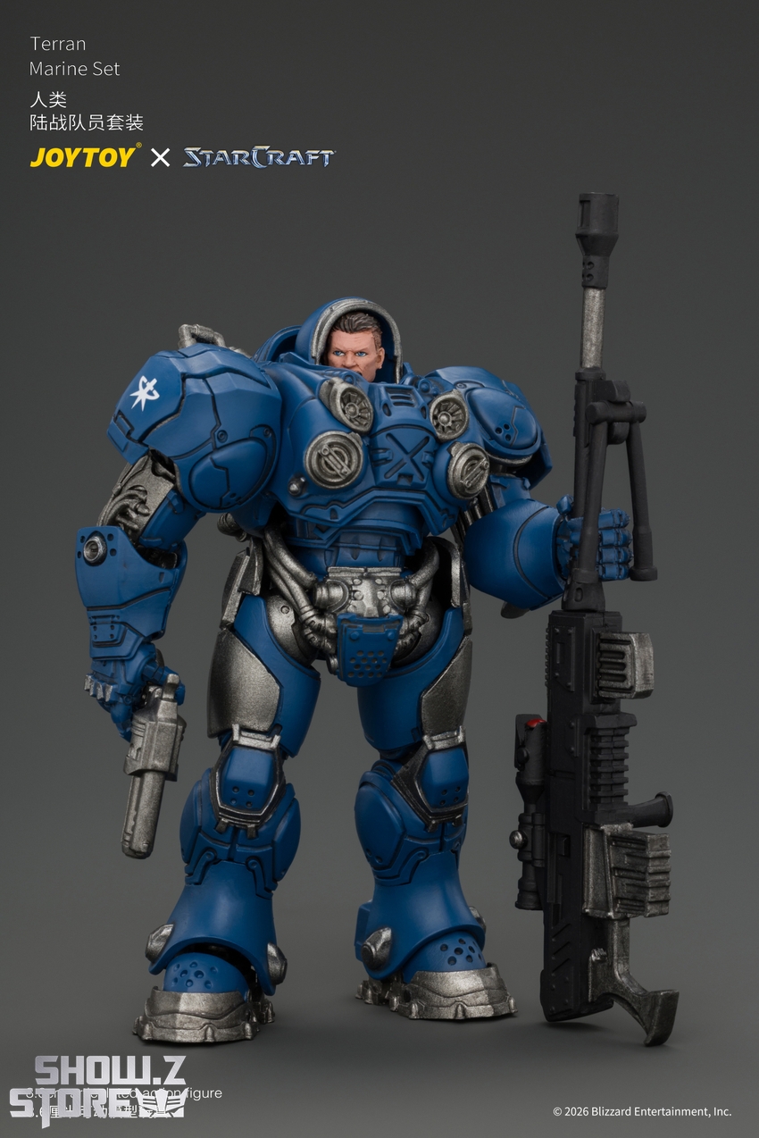JoyToy JT05152 1/25 STARCRAFT Terran Marine Set - View 6 JoyToy JT05152 1/25 STARCRAFT Terran Marine Set - View 6
