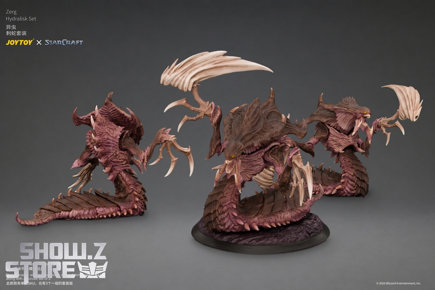 JoyToy JT05206 1/25 STARCRAFT Zerg Hydralisk Set - View 5 JoyToy JT05206 1/25 STARCRAFT Zerg Hydralisk Set - View 5