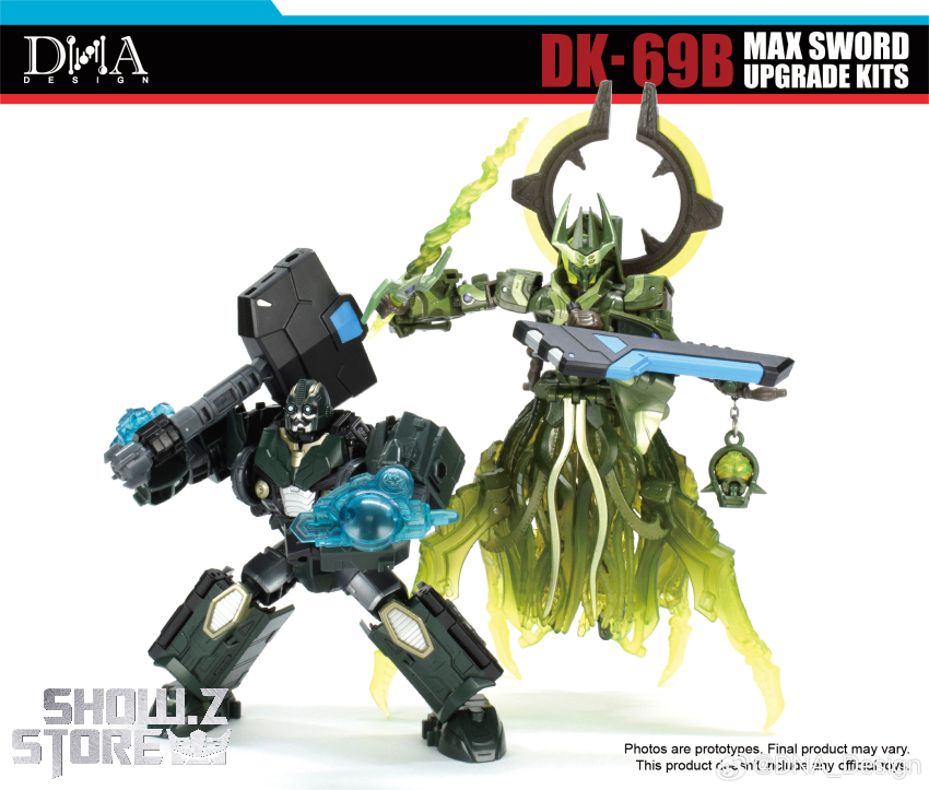 DNA Design DK-69B Max Sword Upgrade Kits - View 3 DNA Design DK-69B Max Sword Upgrade Kits - View 3