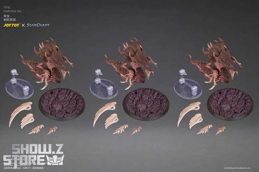 JoyToy JT05206 1/25 STARCRAFT Zerg Hydralisk Set - View 6 JoyToy JT05206 1/25 STARCRAFT Zerg Hydralisk Set - View 6