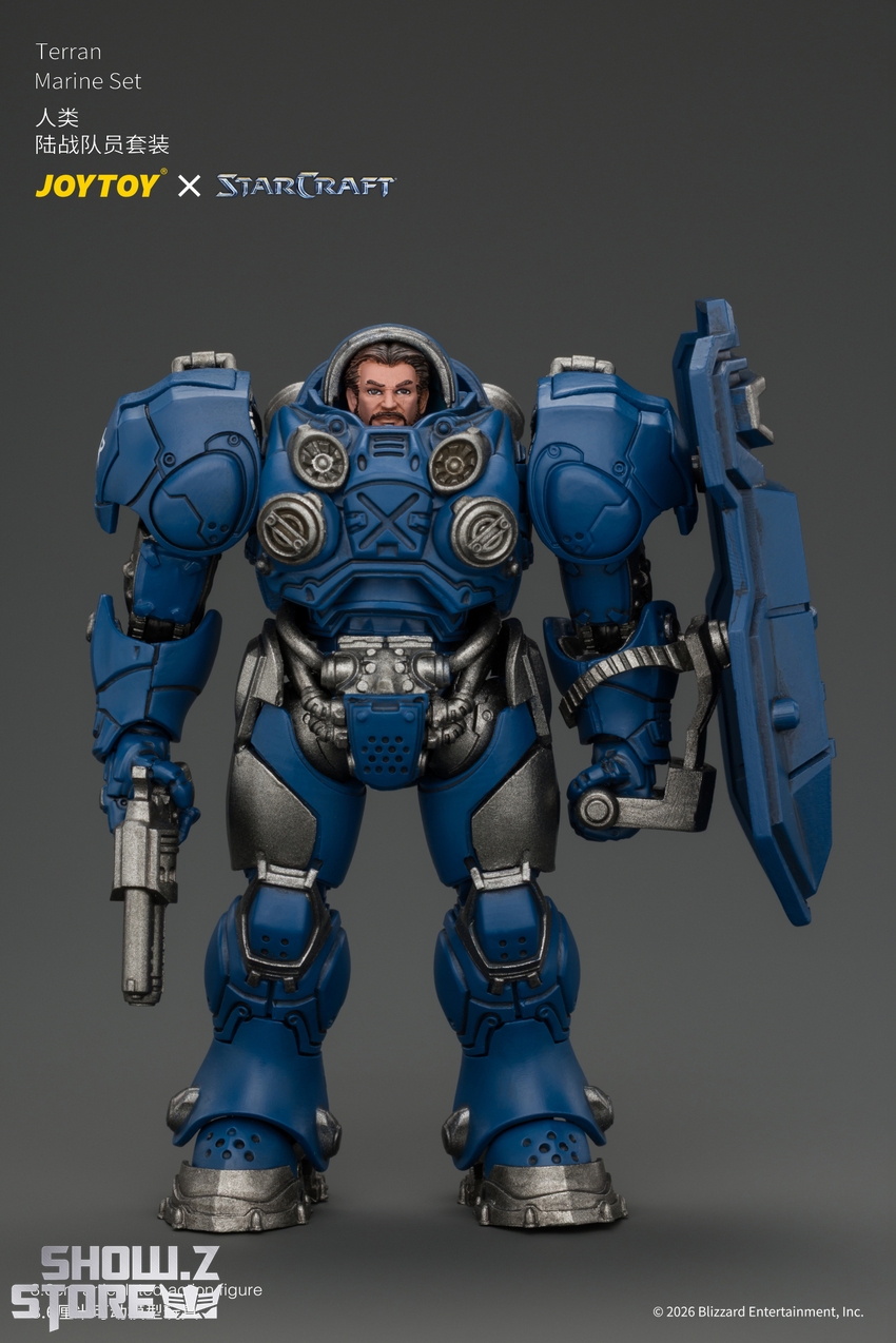 JoyToy JT05152 1/25 STARCRAFT Terran Marine Set - View 1 JoyToy JT05152 1/25 STARCRAFT Terran Marine Set - View 1