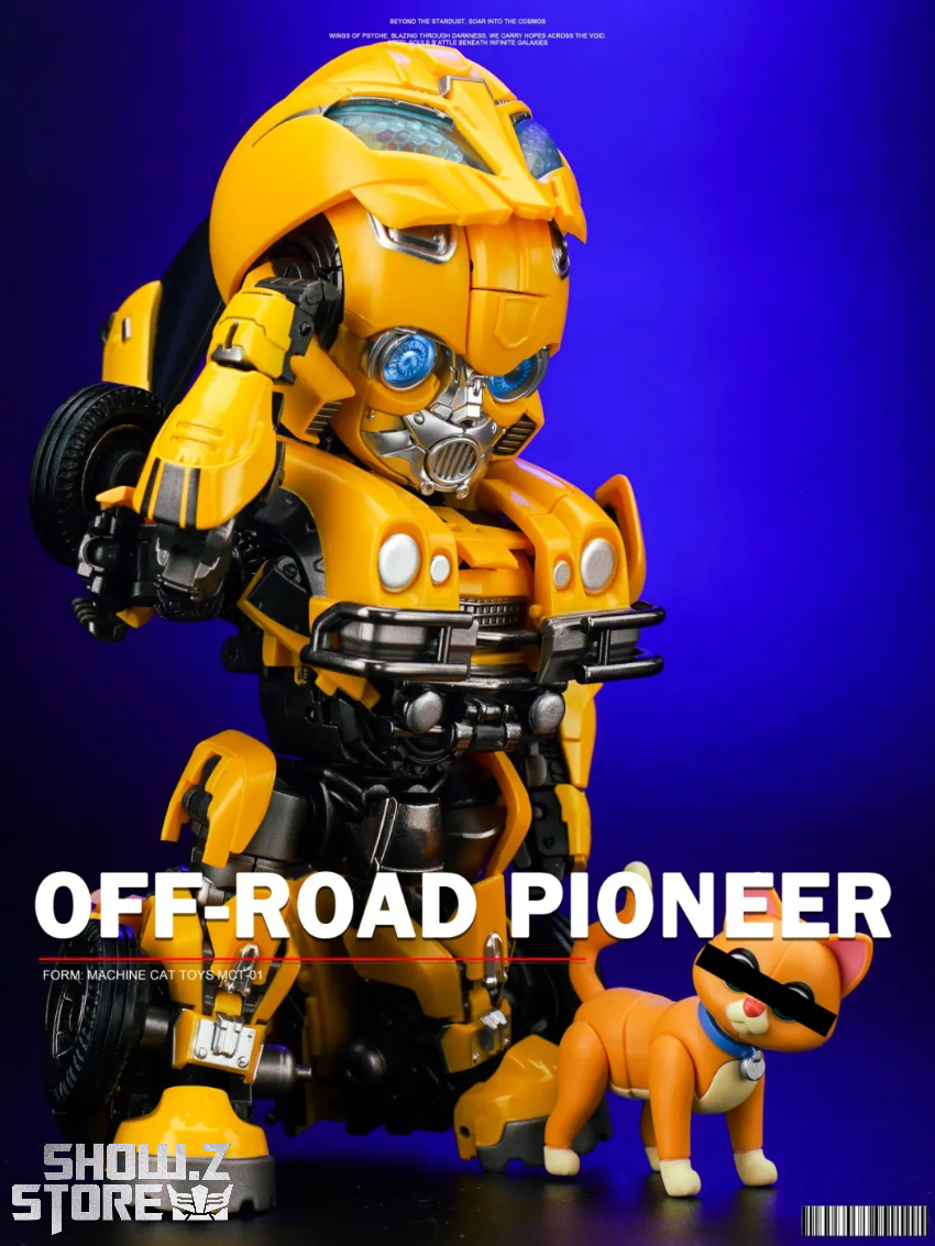 Machinecat Toys MCT-01 Off-Road Pioneer Bumblebee - View 2 Machinecat Toys MCT-01 Off-Road Pioneer Bumblebee - View 2