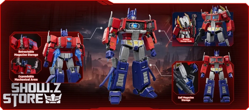 Blokees Transformers Action Edition 07 Optimus Prime (Ver.EVO) - View 10 Blokees Transformers Action Edition 07 Optimus Prime (Ver.EVO) - View 10