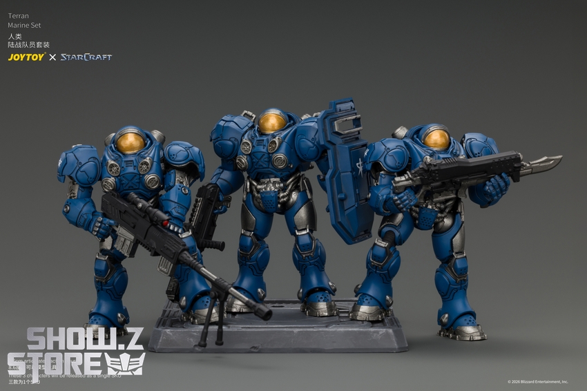 JoyToy JT05152 1/25 STARCRAFT Terran Marine Set - View 14 JoyToy JT05152 1/25 STARCRAFT Terran Marine Set - View 14