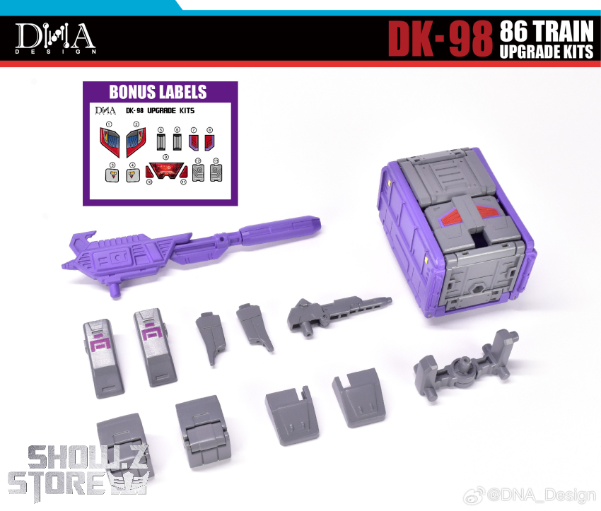 DNA Design DK-98 86 Train Upgrade Kits - View 1 DNA Design DK-98 86 Train Upgrade Kits - View 1