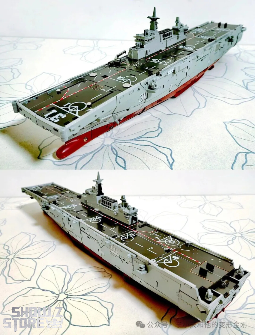 Tiga Toys YH01 Yuhai Series Type 075 Amphibious Assault Ship Tianshu - View 1 Tiga Toys YH01 Yuhai Series Type 075 Amphibious Assault Ship Tianshu - View 1