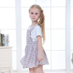 girls fashion suspender skirt