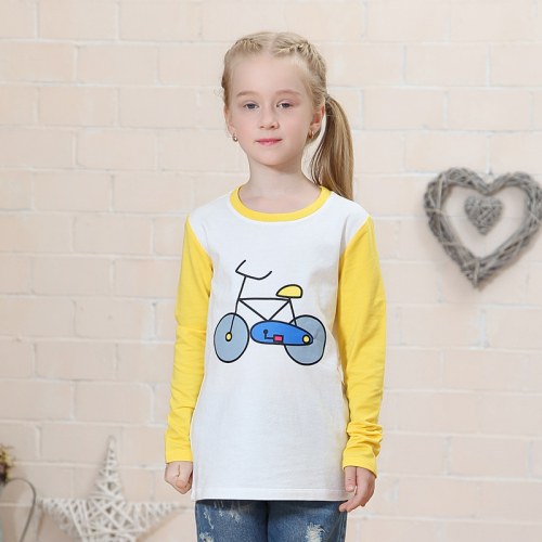 cotton casual girls t shirt