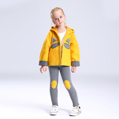 Printing kids clothes sweatshirt suit winter sport hoody childrens clothing sets