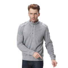 Fashion autumn clothes custom long sleeve hoodies garment mens sweatshirt