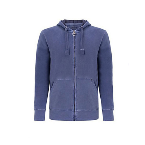 Wholesale Fashion Zip Up Hoodies Without Hood Long Sleeve Men Hoodies