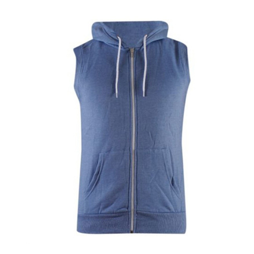 China manufacturers stylish blank sleeveless hoodies for men