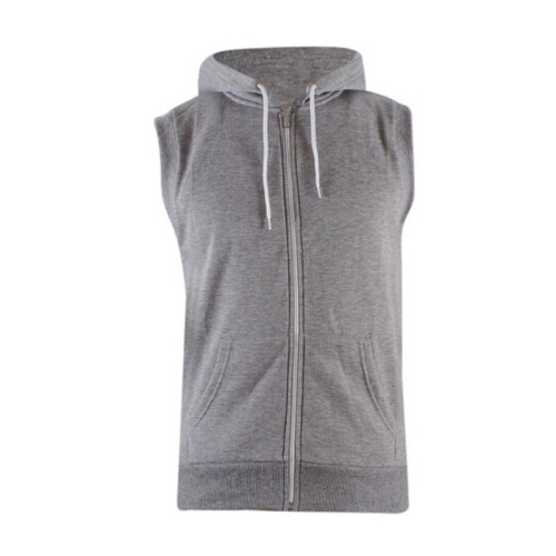 China manufacturers stylish blank sleeveless hoodies for men