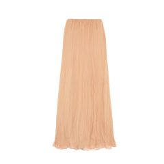 New women elegant long design skirts ladies maxi pleated skirts