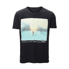 China wholesale custom 100% cotton fitness clothing in men tshirt printing