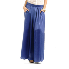 Traditional ladies long skirt muslim pockets skirt women maxi skirt