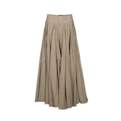 Ladies fashion long grey skirts models
