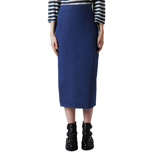 China wholesale denim pencil skirt long 2015