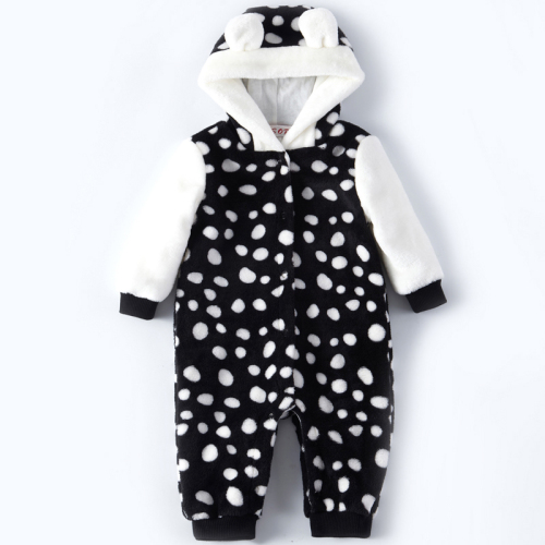 High Quality Infant Cloth Polka Dot Romper Baby Clothes For Winter