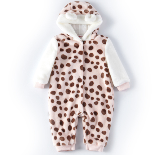 High Quality Infant Cloth Polka Dot Romper Baby Clothes For Winter