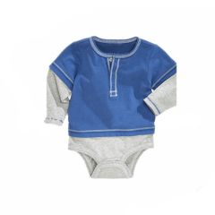 Professional garments manufacturer long sleeve infant clothing baby rompers