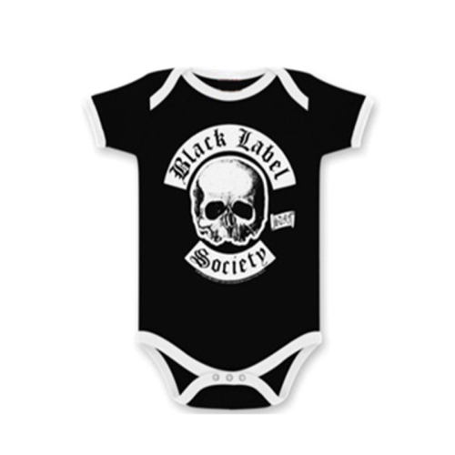 Spring Latest Fashion Black Bone Comfortable Cotton Newborn Baby Romper