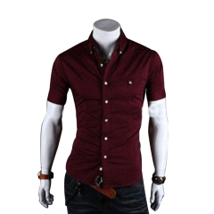 Slim fit men fashion shirts Wholesale clothes turkey