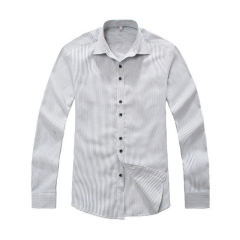 High Quality New Model Office Formal Dress Stripes Shirt For Man