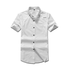 Latest new model white shirts adults men dress shirt