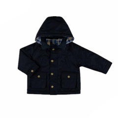 Boy stylish padded jacket with cap china manufacturer