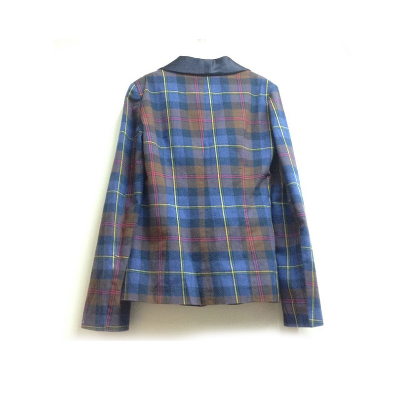 Children winter outwear jacket clothing manufacturer kids plaid jackets boys coats