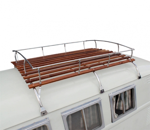 3 Bows Westfalia Roof Rack for Split Screen Bay Window Stainless Steel