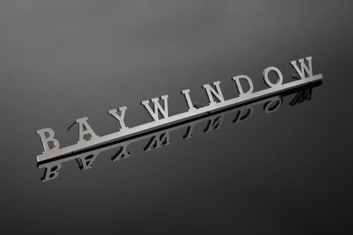 Script "BAYWINDOW" Stainless Steel