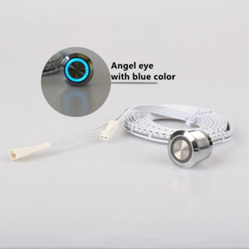 Mini touch switch for LED cabinet light with angel blue eye