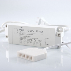 15W 12W 8W Driver constant voltage for  Led cabinet light