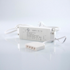 15W 12W 8W Driver constant voltage for  Led cabinet light