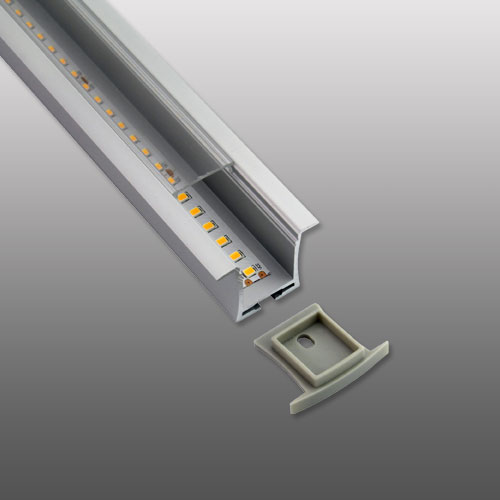 3628LED aluminium profiles/recessed mounted