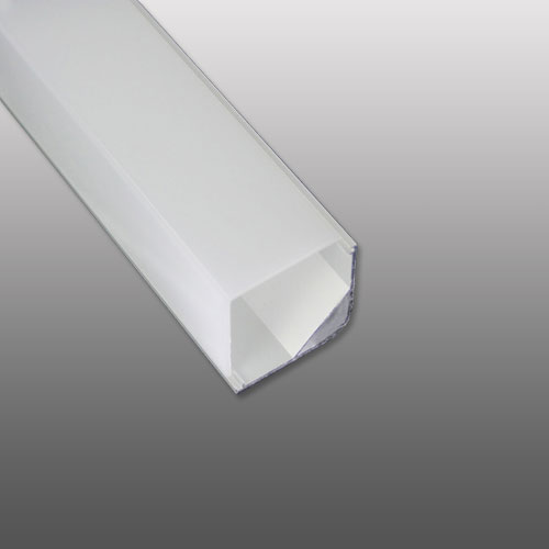 3030B LED aluminium profile kit for corner installation and getting 45 °direction light