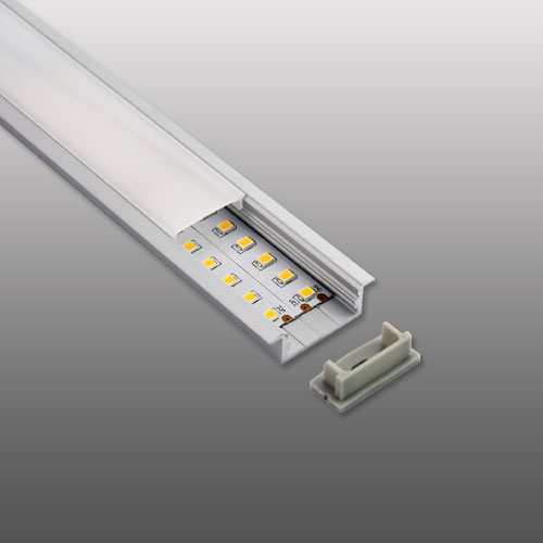 3110 LED aluminium profiles/recessed mounted