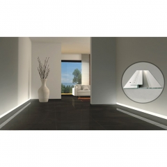 2022 Architectural Gypsum skirting drywall LED Aluminium Profile