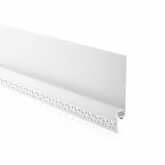 Indirect Trimless Recessed Gypsum LED Profile for ceiling cove lighting