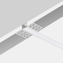 Drywall architectural gypsum plaster-in led aluminium profile Led Strip Linear lighting Led Profile Aluminium channel for ceiling