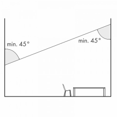 Flexible LED wall washer 2835 COB strip Skyline Linear Light Flex LED Lighting