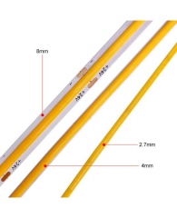 Super Narrow 2.7mm DC12V Flexible COB LED Stripe