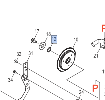 PM08BZ2/COLLAR, SPACER