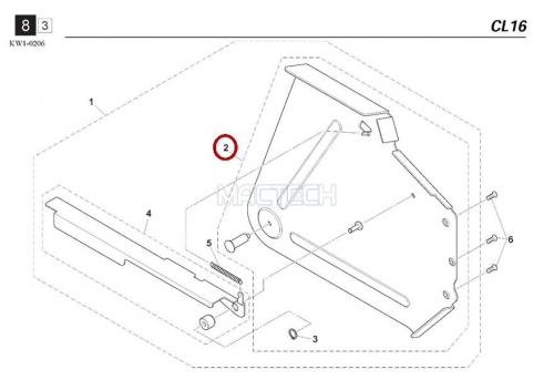 KW1-M32D1-10X / REEL PLATE ASSY / YAMAHA Feeder Parts