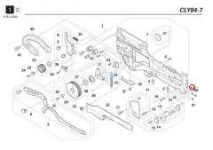 K87-M113H-00X / PUSH PIN / YAMAHA Feeder Parts