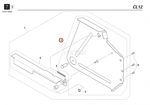 KW1-M22D1-10X / REEL PLATE ASSY / YAMAHA Feeder Parts